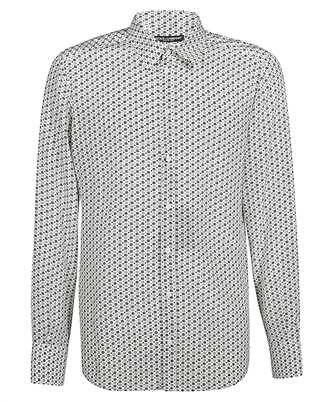 Dolce & Gabbana G5KX7T IS1RE GEOMETRIC-PRINT SILK Camicia