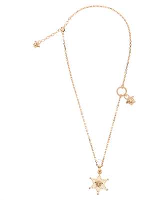 Versace 1010831 1A00638 WESTERN SHERIFF STAR Necklace