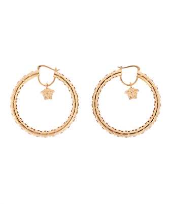 Versace 1010368 1A00620 GRECA HOOP Earrings