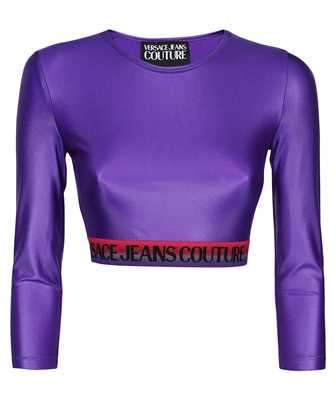 Versace Jeans Couture 74HAH218 J0062 LOGO CROP T-Shirt