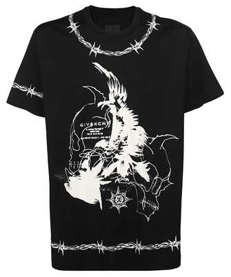 Givenchy BM71663Y6B GOTHIC OVERSIZED T-shirt