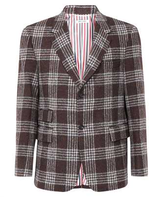 Thom Browne MJC328A F0344 CHECK BRITISH WOOL Cappotto