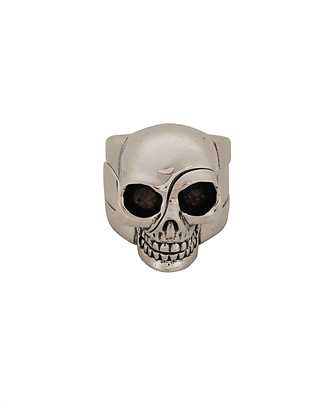 Alexander McQueen 554499 J160Y DIVIDED SKULL Prsteň