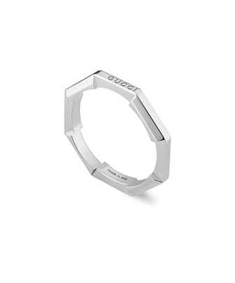 Gucci Jewelry Fine JWL YBC6621940030 18 KT WHITE GOLD Ring