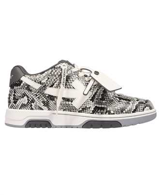 Off-White OMIA189S24LEA007 OUT OF OFFICE SNAKE PRINT Tenisky