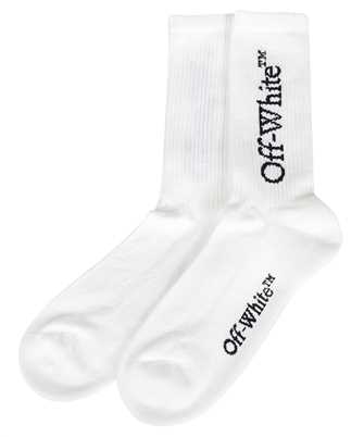 Off-White OMRA085C99KNI001 MID BOOKISH CALF Socks