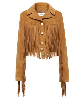 Bally WLE02D SU016 FRINGED SUEDE Giacca