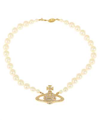 Vivienne Westwood 63010106 02R202 CN ONE ROW PEARL BAS RELIEF Collana