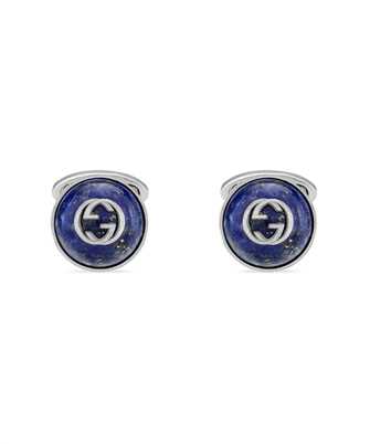 Gucci Jewelry Silver JWL YBE64558900100U INTERLOCKING Cufflinks