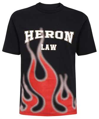Heron Preston HMAA032S23JER007 HERON LAW FLAMES T-shirt
