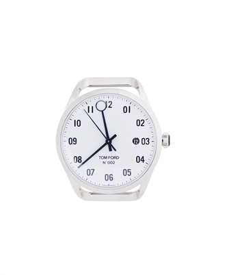 Tom Ford Timepieces TFT002 004 WHITE DIAL 40 MM STAINLESS STEEL Orologio