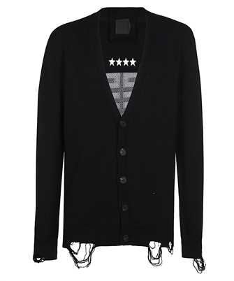 Givenchy BM90NU4ZH6 STAR EMBROIDERED 4G LOGO Cardigan