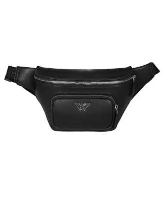Emporio Armani Y4O238 Y138E REGENERATED-LEATHER WITH EAGLE PATE Grteltasche