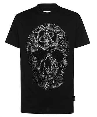 Philipp Plein AACC MTK6621 PJY002N SNAKE Tričko