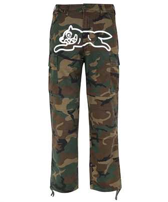 Icecream IC23208 CAMOUFLAGE-PATTERN STRAIGHT-LEG Nohavice