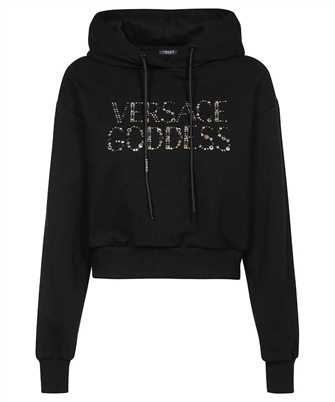 Versace 1008704 1A06603 GODDESS STUDDED CROP Mikina