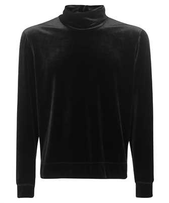 Tom Ford BA232 TFJ324 JERSEY VELVET MOCK NECK Sveter