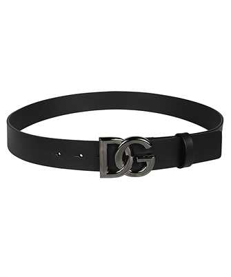 Dolce & Gabbana BC4644 AX622 LEATHER WITH DG LOGO Opasok