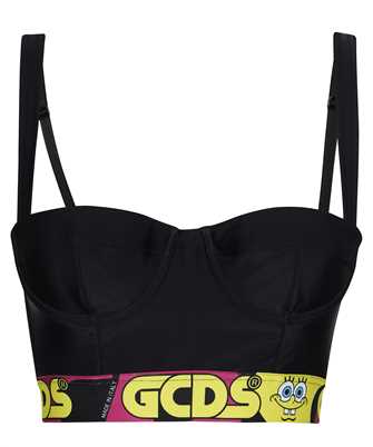 GCDS SB23W790210 LOGO UNDERBAND CROPPED Canottiera