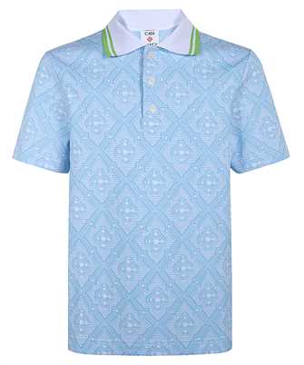 Casablanca M SP26 JTP 466 01 Monogram Jacquard Poloko�ela