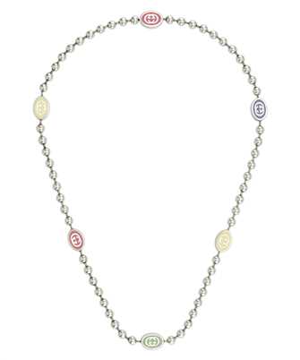 Gucci Jewelry Silver JWL YBB75344800200 GUCCI INTERLOCKING Necklace