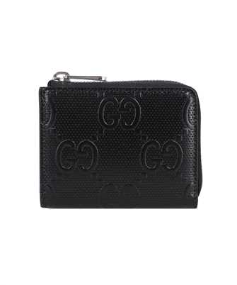 Gucci 657571 1W3AN GG LEATHER ZIP Wallet