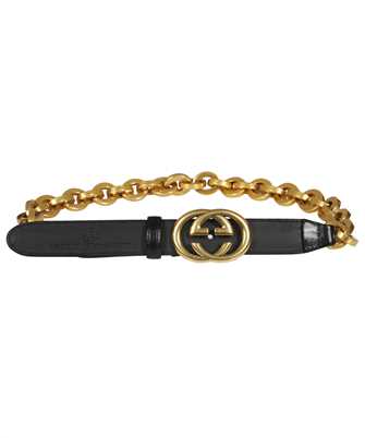 Gucci 657898 0YAQT CHAIN WITH INTERLOCKING G BUCKLE Grtel