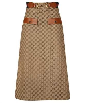 Gucci 681567 Z8AWI GG CANVAS Skirt
