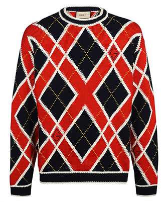 Gucci 752068 XKDD4 LONG SLEEVE CREW NECK COTTON Maglia