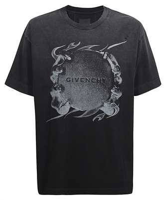 Givenchy BM71JT3YGA CASUAL FIT IN COTTON WITH GIVENCHY RING PRINT T-shirt