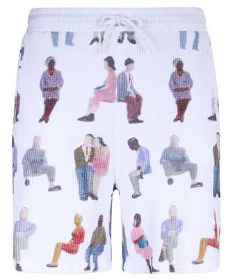 JW Anderson JR0054 PG1737 PRINTED WAFFLE Bermuda