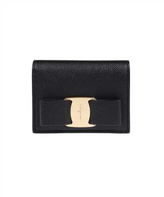 Salvatore Ferragamo 22D515 VARA BOW COIN Document case