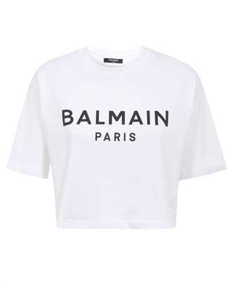 Balmain BF1EE020BB02 CROPPED T-shirt