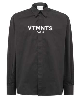 VTMNTS VL20SH180B PARIS LOGO Camicia