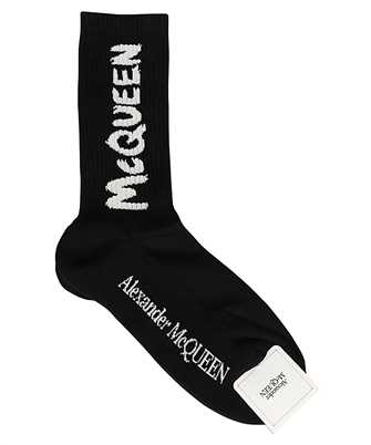 Alexander McQueen 660273 4D33Q GRAFFITI Socks