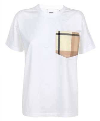 Burberry 8055904 CHECK POCKET COTTON OVERSIZED T-shirt