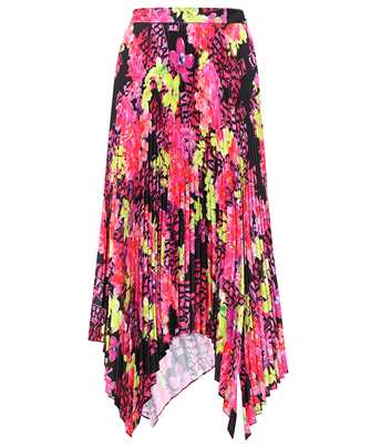 Versace 1008743 1A06392 LOGO ORCHID PLEATED MIDI Skirt