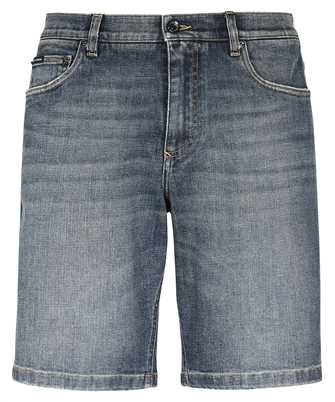 Dolce & Gabbana GWNXAD G8GW9 LIGHT BLUE WASH STRETCH DENIM Bermuda