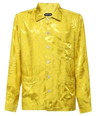 Tom Ford HXH002 FMV004S23 FLORAL VISCOSE JACQUARD Shirt