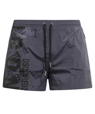 Dsquared2 D7B645420 ICON SPLASH MIDI Badeshorts