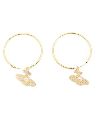 Vivienne Westwood 6203007Q 02R143 SM OLYMPIA PEARL HOOP Earrings
