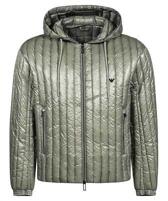 Emporio Armani 6R1B79 1NKZZ LOGO-EMBROIDERED HOODED PADDED Jacke