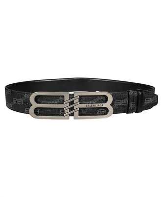 Balenciaga 718103 210JW REVERSIBLE BB MONOGRAM Belt