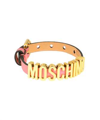 Moschino A7764 8008 LOGO-LETTERING LEATHER Nramok