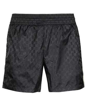 Gucci 699084 XHAFX JACQUARD GG Swim shorts