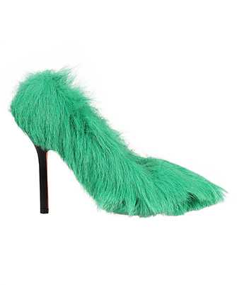 Heron Preston HWII001F23FAB001 FUR STILETTO Sandali