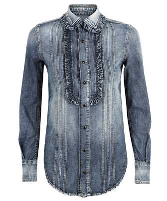 Saint Laurent 663871 Y24AA FITTED WESTERN Shirt
