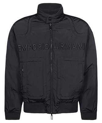 Emporio Armani 6R1B75 1NFEZ REVERSIBLE LOGO-EMBROIDERED BOMBER Bunda