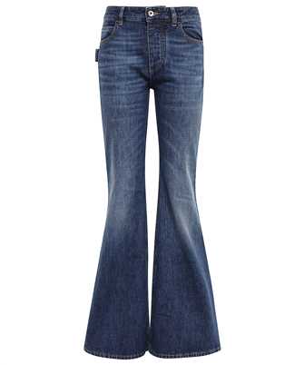 Bottega Veneta 722517 V2EN0 MEDIUM WASHED MID RISE FLARED Jeans