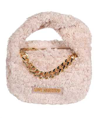 LOVE MOSCHINO JC4231PP0HKJ160A FURRY EFFECT MINI WITH CHAIN Kabelka